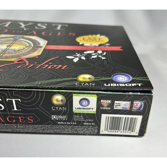 Myst V: End of Ages - Limited Edition PC Windows/Mac 2005 New Factory Sealed - Picture 5 of 12